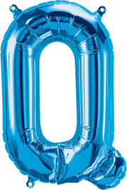 Blue Letter Q 16" Balloon