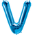 Blue Letter V 34" Balloon