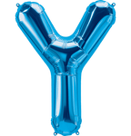 Northstar Mylar & Foil Blue Letter Y 34" Balloon