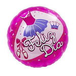 Northstar Mylar & Foil Feliz Dia Ballerina Ballet 18″ Balloon