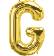 Northstar Mylar & Foil Gold Letter G 34" Balloon