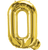 Gold Letter Q 34" Balloon