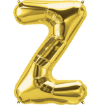 Gold Letter Z 34" Balloon