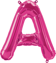 Northstar Mylar & Foil Magenta Letter A 16" Balloon