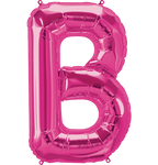 Magenta Letter B 34" Balloon