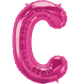 Magenta Letter C 34" Balloon