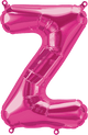 Magenta Letter Z 16" Balloon