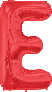 Red Letter E 34″ Balloon