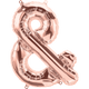 Rose Gold Ampersand 16" Balloon