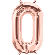 Rose Gold Letter O 16" Balloon