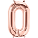 Rose Gold Letter O 16" Balloon