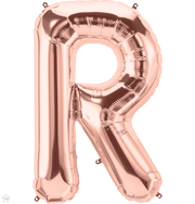 Rose Gold Letter R 34" Balloon