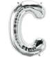 Silver Letter C 34" Balloon