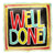 Northstar Mylar & Foil Well Done! Congratulations Graduation 18″ Square Balloon