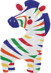Northstar Mylar & Foil Zebra 35″ Balloon