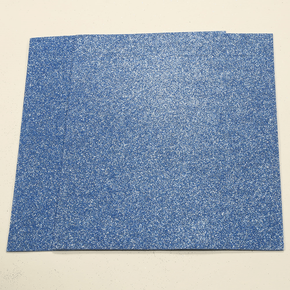 NST Blue Foam Sheet Metallic 13x18  (10 count)