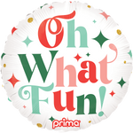 Oh What Fun 18″ Foil Balloon by Prima from Instaballoons