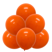 Orange 12″ Latex Balloons by GloMex from Instaballoons