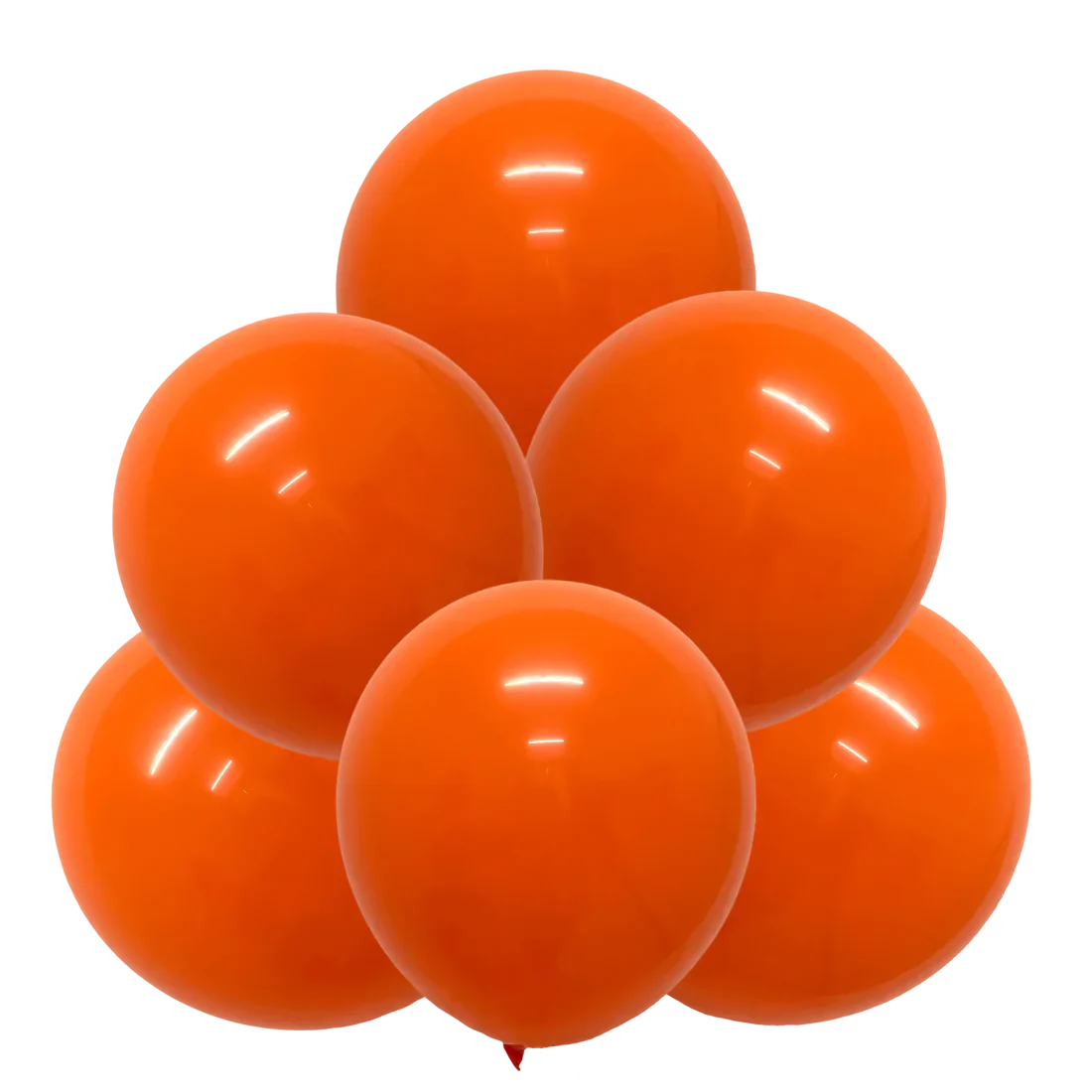 Orange 12″ Latex Balloons by GloMex from Instaballoons