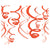 Orange Swirl Deco by Amscan from Instaballoons