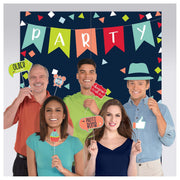 Party Backdrop & Props by Amscan from Instaballoons