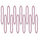 Maroon Party Beads Necklaces (12 count)