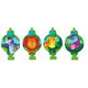 Party Blowers - Jungle Animals (8ct) - Amscan