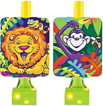 Party Blowers - Smiling Safari (8ct) - Unique