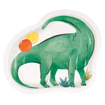 Party Dinosaur Shaped Plates by Unique from Instaballoons