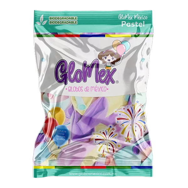 Pastel Assortment 5″ Latex Balloons by GloMex from Instaballoons