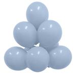 Pastel Blue 12″ Latex Balloons by GloMex from Instaballoons