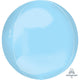 Pastel Blue Jumbo Orbz 21″ Balloon