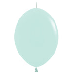 Pastel Matte Green Link-O-Loons 6″ Latex Balloons by Sempertex from Instaballoons