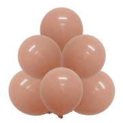 Pastel Orange 12″ Latex Balloons by GloMex from Instaballoons