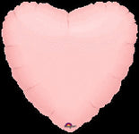 Pastel Pink Heart 32″ Foil Balloon by Anagram from Instaballoons