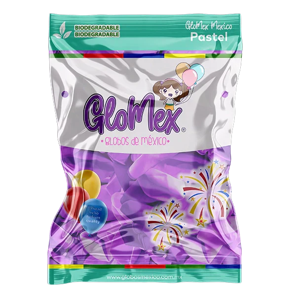 Pastel Purple 5″ Latex Balloons by GloMex from Instaballoons