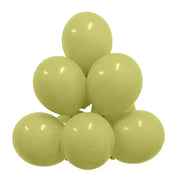 Pastel Yellow 5″ Latex Balloons by GloMex from Instaballoons
