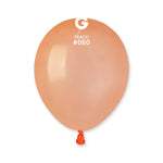 Peach 5″ Latex Balloons by Gemar from Instaballoons