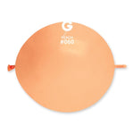 Peach G-Link 13″ Latex Balloons by Gemar from Instaballoons