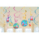 Peppa Pig Swirl Decorations Set