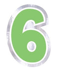 PERSONALIZED NUMBER '6'  48PKG - Anagram