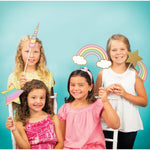Photo Booth Props - Unicorn Sparkle (10ct) - Creative Converting