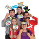 Photo Props - Rainbow Birthday (13ct) - Amscan