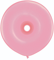 Pink Geo Donut 16″ Latex Balloons by Qualatex from Instaballoons