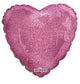 Pink Glitter Heart 18″ Balloon