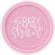 7" Paper Plates - Pink Hearts Baby Shower (8ct) - Unique