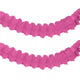 Pink Paper Garland 12ft 1ct - Amscan