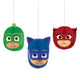 PJ Masks Honeycomb Decorations 3pc - Amscan