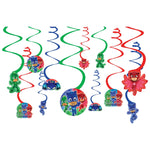 PJ Masks Value Pack Foil Swirl Decorations - Amscan
