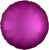 Pomegranate Pink Satin Luxe Round Circl 19″ Foil Balloon by Anagram from Instaballoons